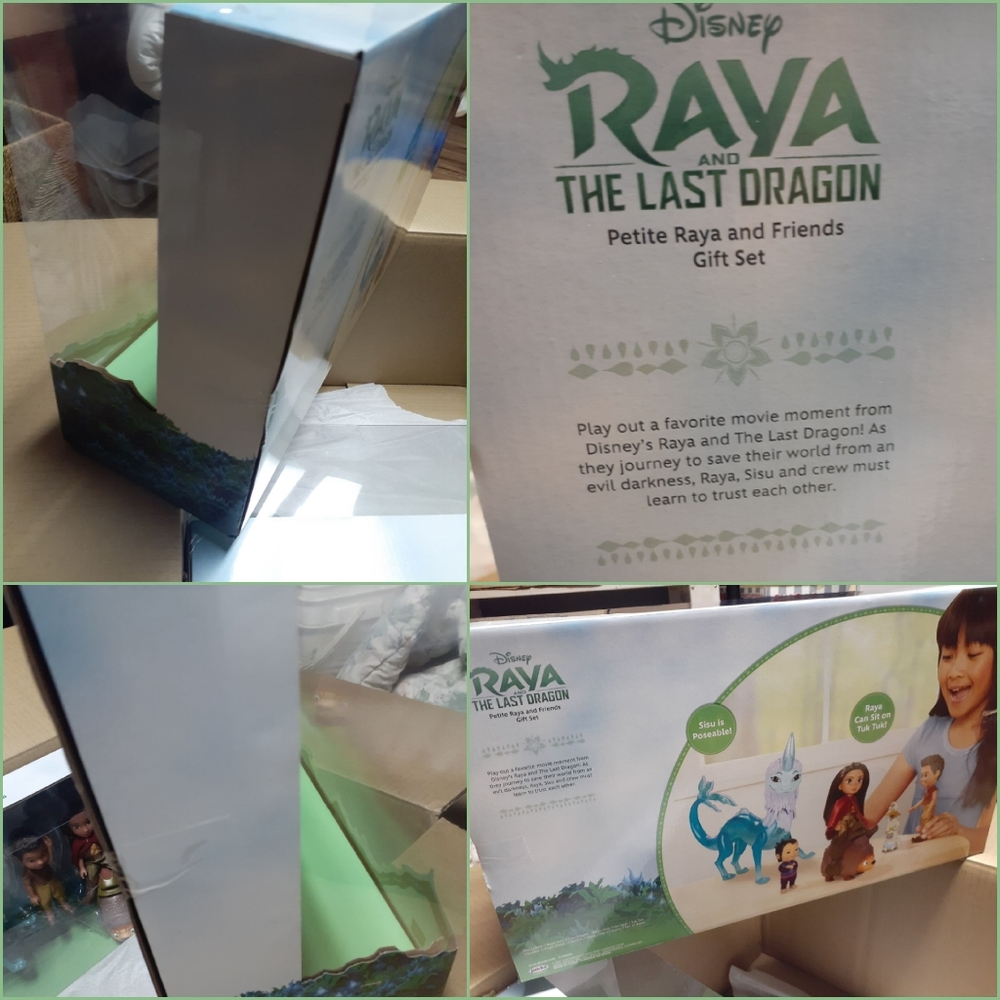 NIB Disney Raya Posable Action Figure Large Gift Box Set - Picture 13 of 17